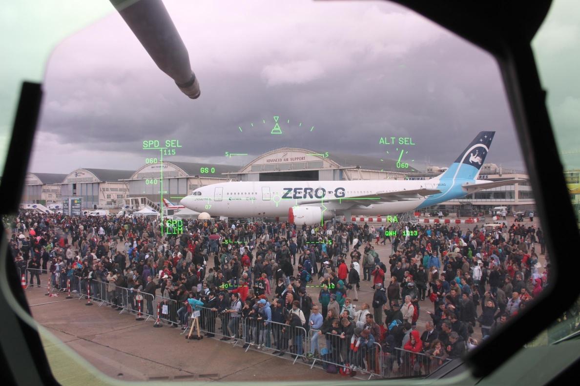 A look through the HUD