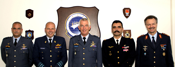 Representatives of the Military Air Transport Committee meeting at the EATC