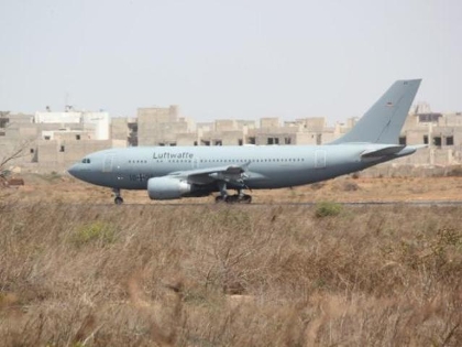 MRTT after landing in Dakar MRTT after landing in Dakar