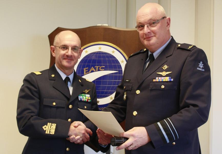 Major General Comelli and Lieutenant General Schnitger Major General Comelli and Lieutenant General Schnitger
