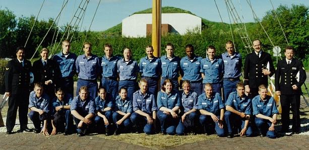 Marte together with her former NAVY comrades Marte together with her former NAVY comrades